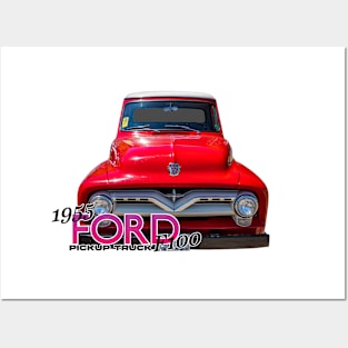 1955 Ford F100 Pickup Truck Posters and Art